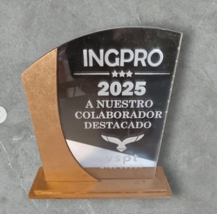 Reconocimiento corporativo con identidad VSPT