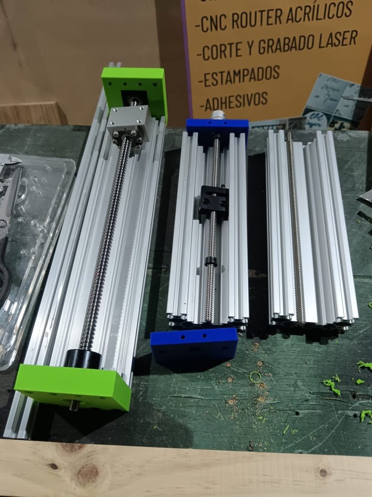 Módulos de eje lineal con husillo