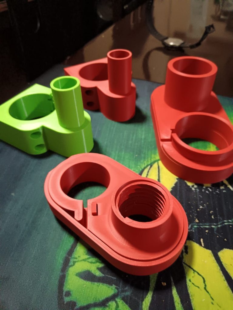 Soportes y adaptadores impresos en 3D