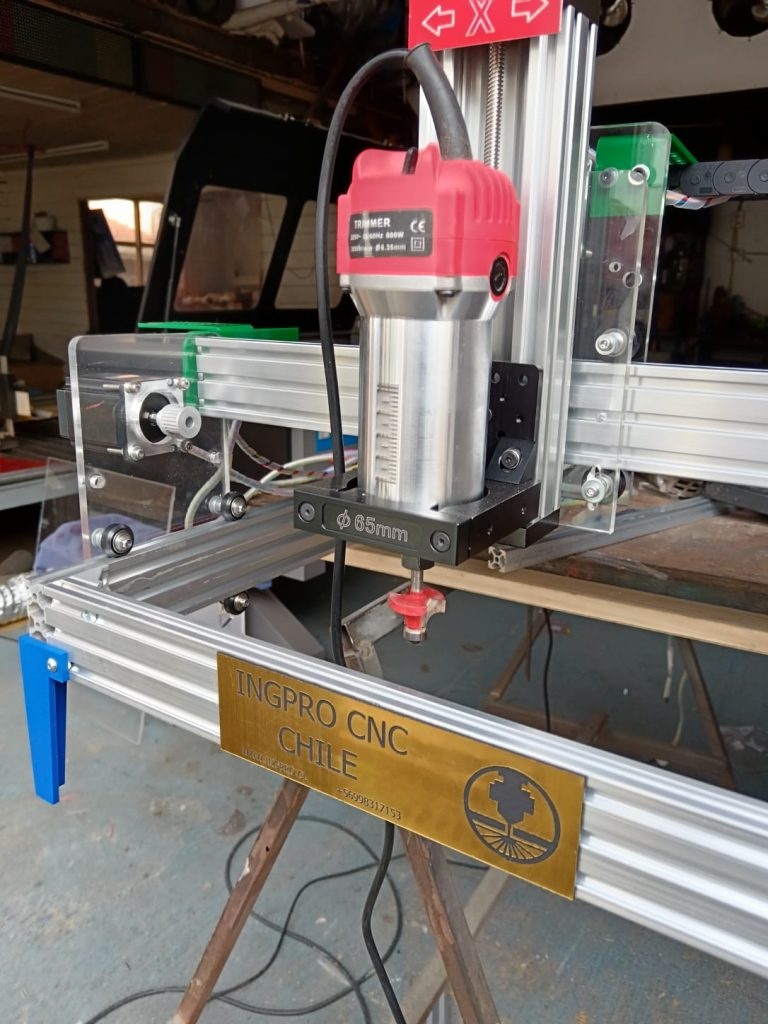 Equipo CNC Router fabricado por INGPRO