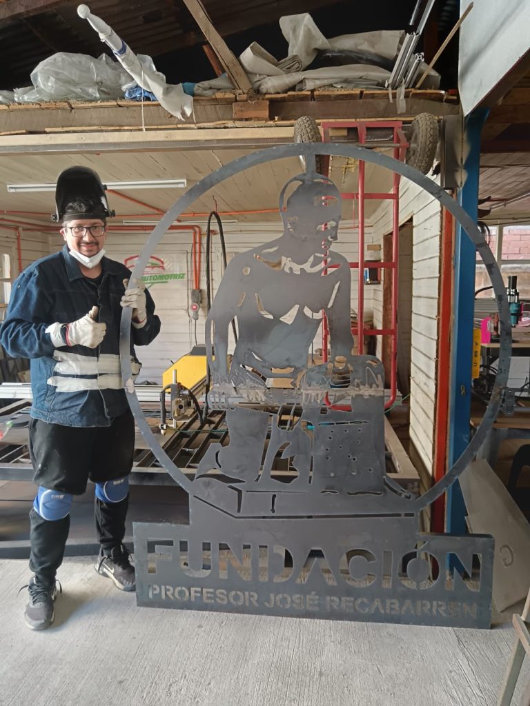 Trabajo personalizado desarrollado mediante corte CNC Plasma